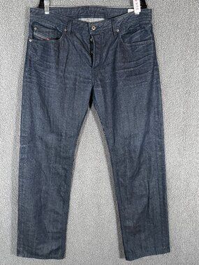 Diesel Waykee Regular Straight Button Fly Jeans - Men's Size 36*32(Fit 36*31)